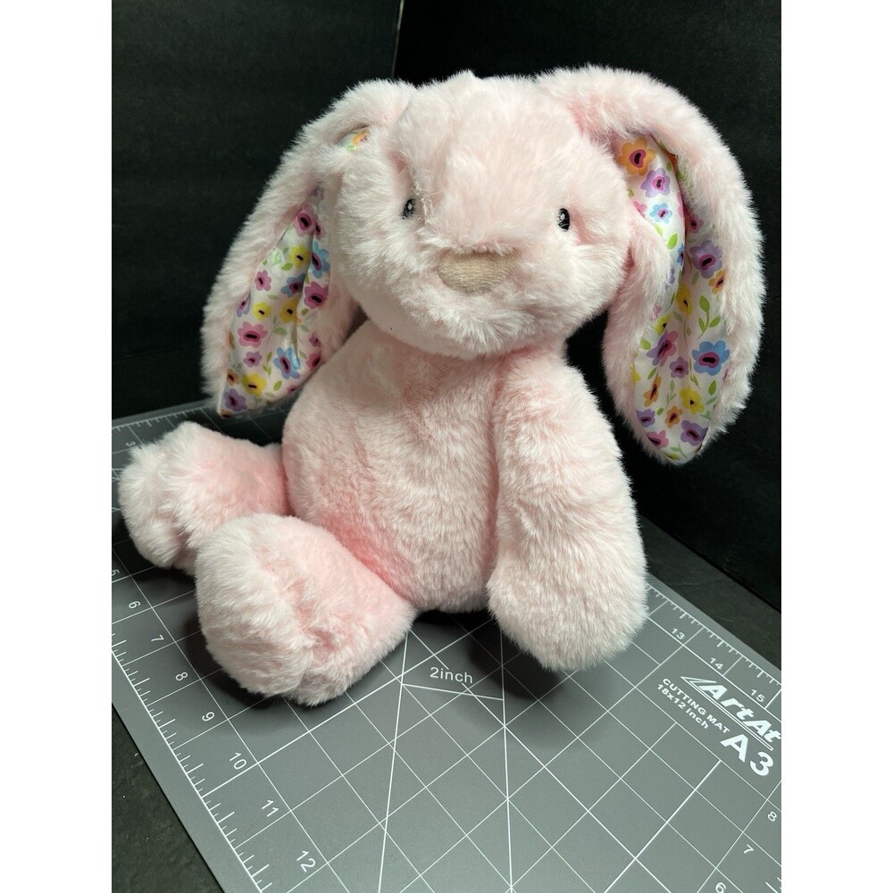 Spark Create Imagine Pink Bunny Plush 14" Stuffed Animal Rattle